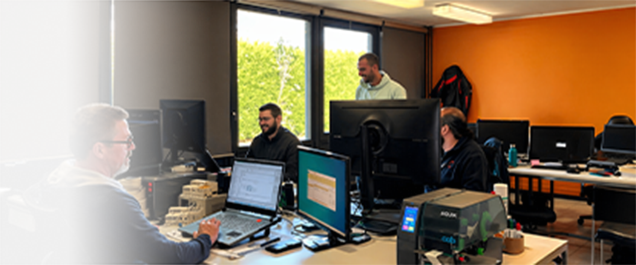 Photo montrant notre bureau d'étude