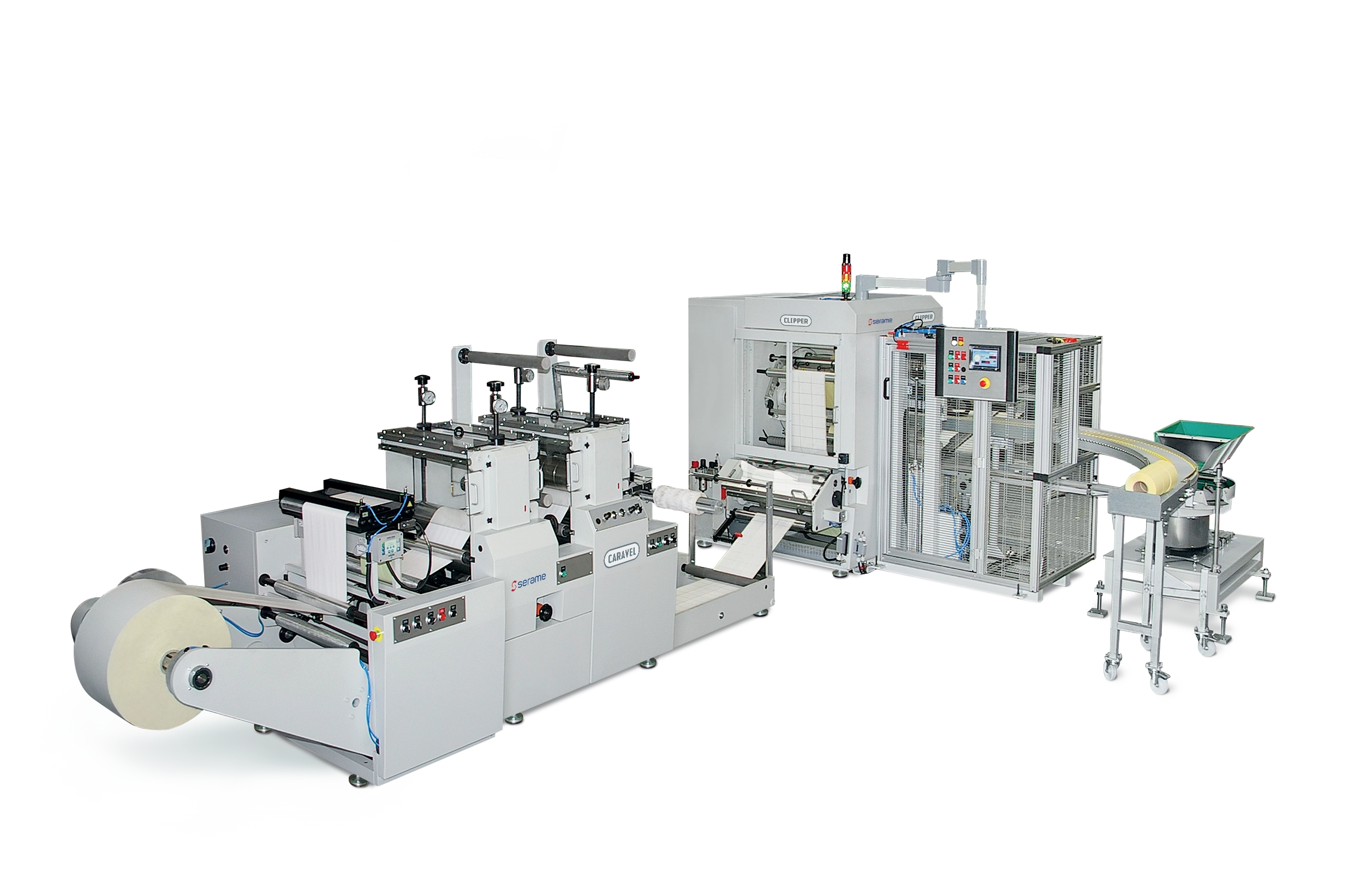 Photo de notre machine de fabrication d'étiquette vierge