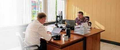 Photo montrant nos bureaux