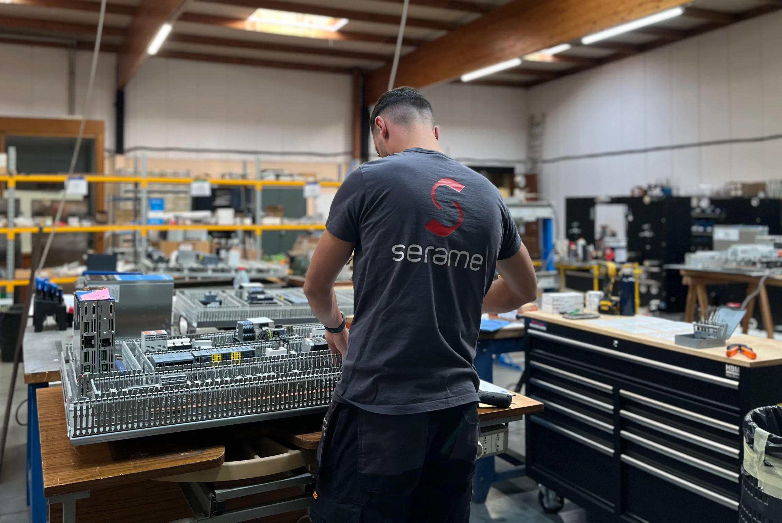 Photo montrant notre atelier